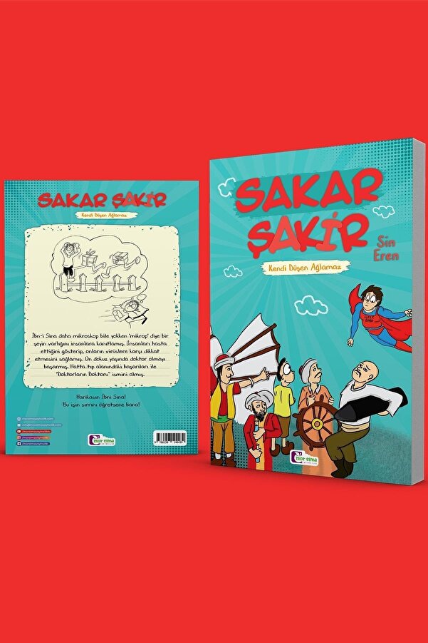 Mor Elma Yayıncılık Sakar Şakir 'kendi Düşen Ağlamaz' Masal - Hikaye Kitabı