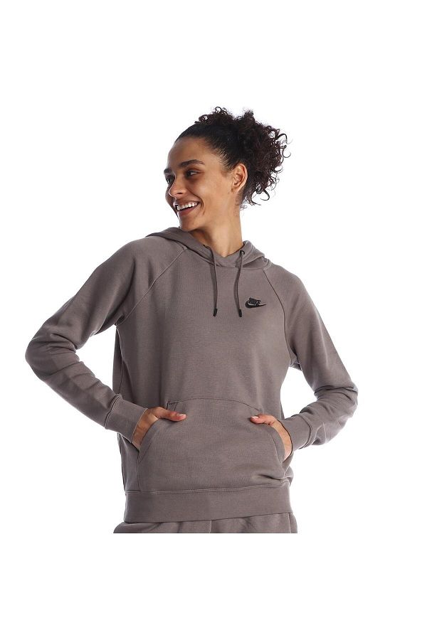 Nike W Nsw Essntl Flc Po Hoodie Women s Casual Style Thin Sweatshirt DX2316 040 Trendyol
