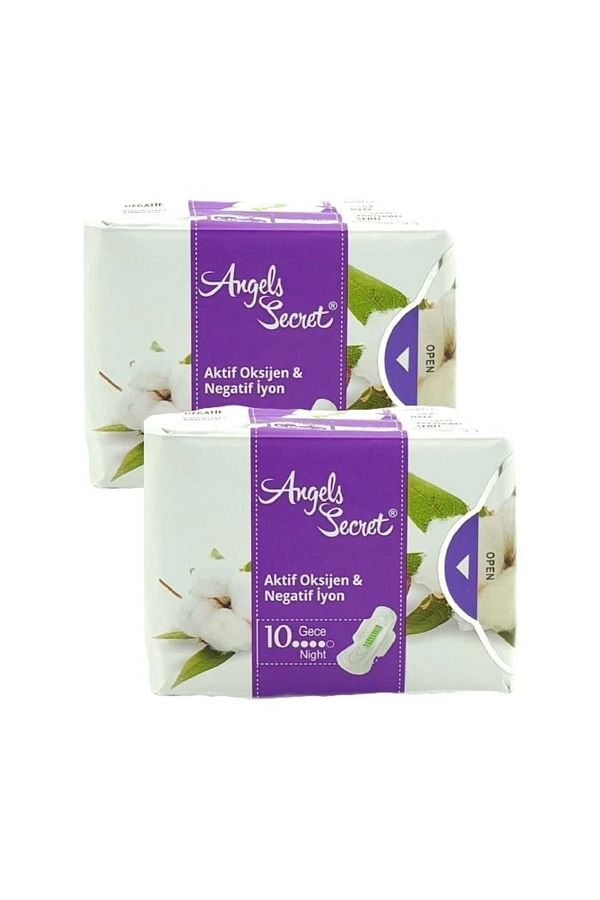 Angels Secret-Active Oxygen and Negative Ion Night Pad Set of 2 1
