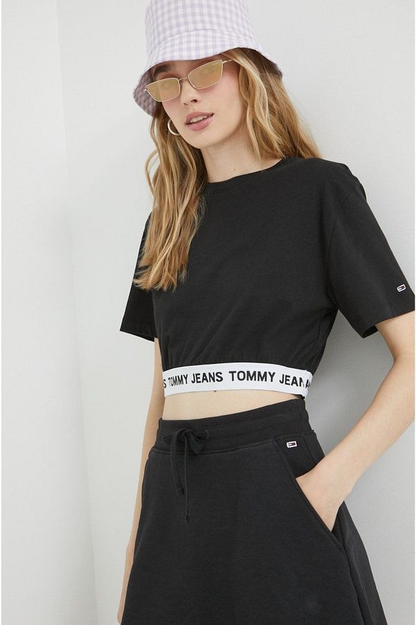 Tommy hilfiger skirt and crop top hot sale