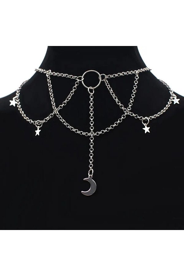 Star chain choker hot sale