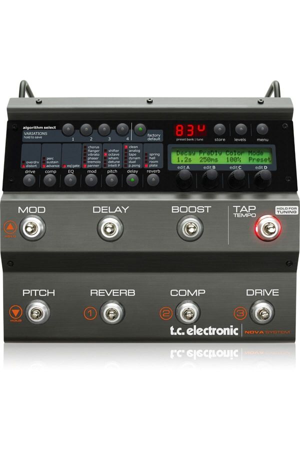 TC Helicon-Tc Electronic Nova System Multi-effect Guitar Processor Analog Overdrive/distortion Pedal 1