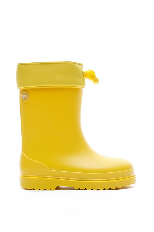 Yellow infant rain boots cheap