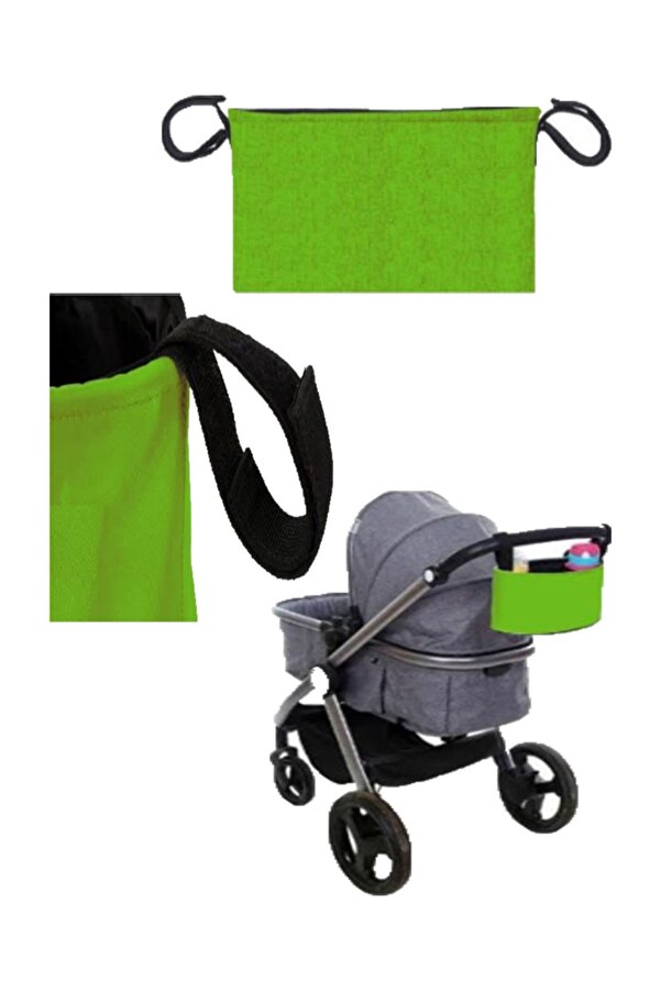 Carneil Bebek Arabası Bakım Çantası 7 Litre Iç Hacim Askılı Sly420