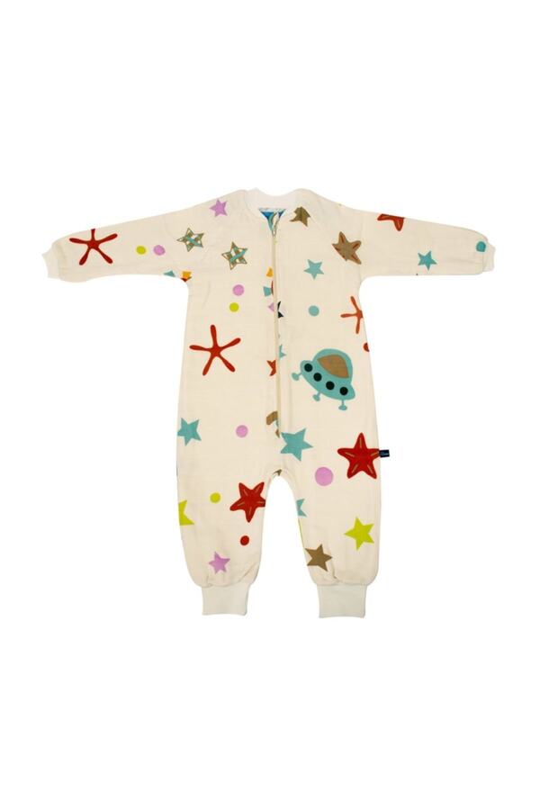 Sevi Bebe Organik Müslin Bebek Uyku Tulumu