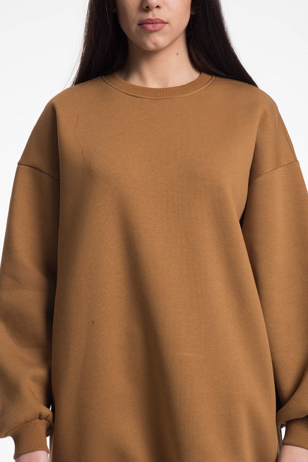 CAYA Women s Sweatshirt Tan Color Trendyol