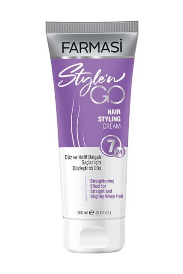 Farmasi Style n Go Straight Hair Cream Hair Care 200 Ml 1108193 Trendyol