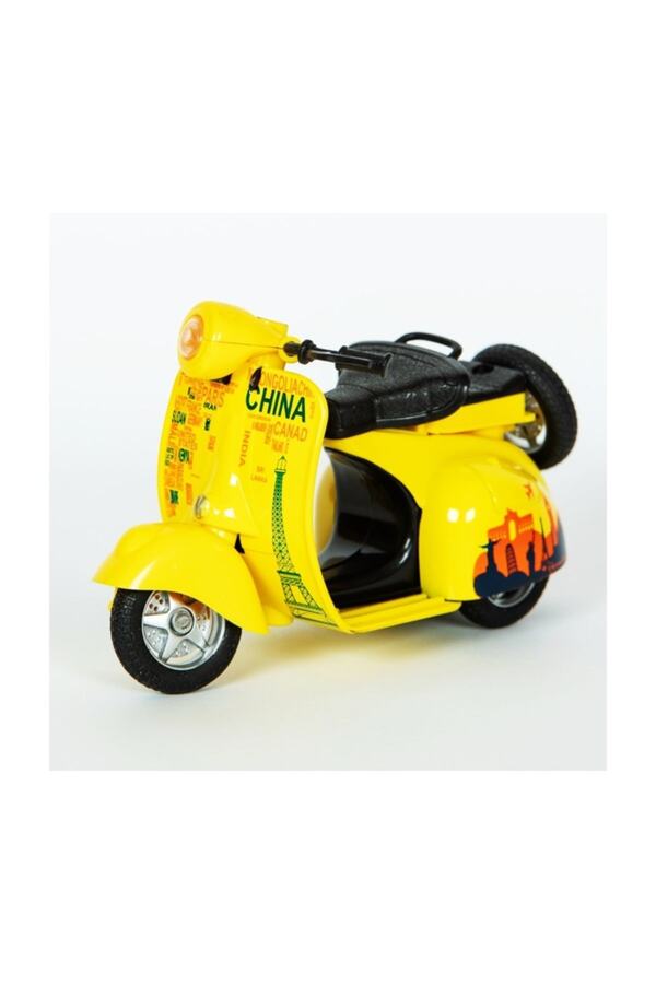 Kızılkaya Oyuncak Kızılkaya Çek Bırak Metal Scooter Motorsiklet