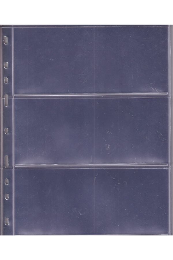 Tanser Himalaya-Sheets with envelopes, Transparent 3 pockets large format 1