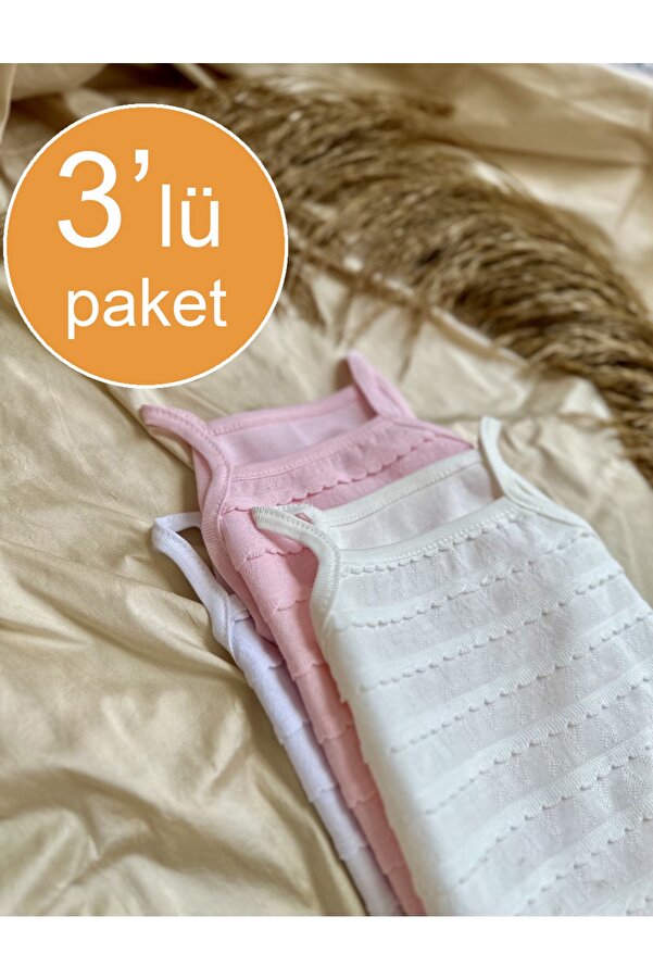 Zuff Baby BEBEK ZIBIN İP ASKILI 3lü PAKET