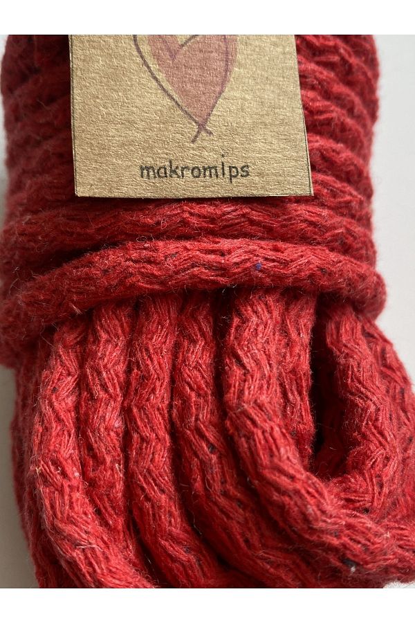 Makromİps-MAKROME STRING - Βαμβακερό υφαντό 10 μέτρων με δυνατότητα ραφής, σχοινί από ψάθινη γιούτα και κορδόνι Kaykan Hobby String 1