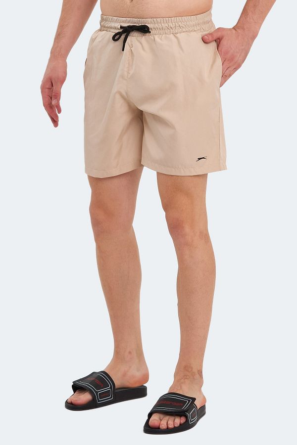 Slazenger RATING Men s Swim Shorts Beige Trendyol