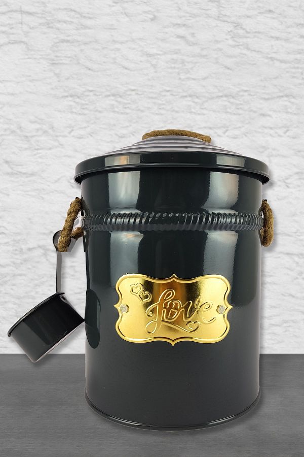 Digithome-Multi-Purpose Storage Container with Lid 5 Lt Anthracite - 900 C1-1-156 1