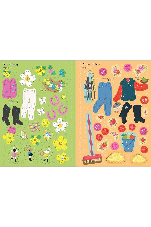 Little sticker dolly dressing ponies shop