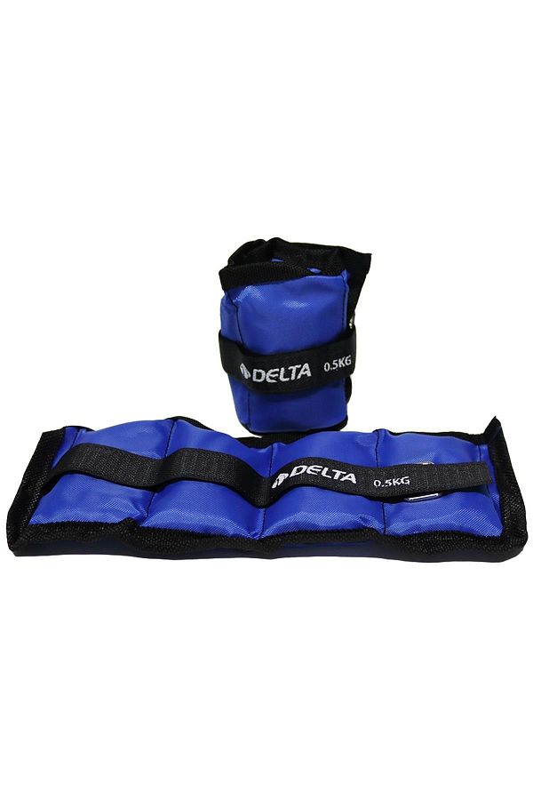 Delta-0,5 Kg x 2 части Общо 1 Kg Ръце Крак Укрепване на мускулите на китката Комплект тежести Торба с тежести за пясък 1