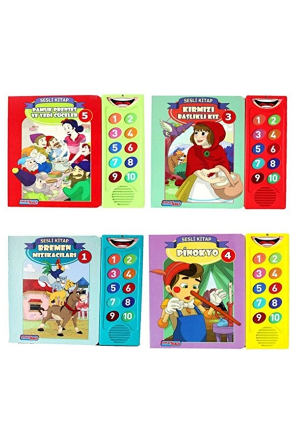 SMART-TEACH Dünya Masalları - Sesli Kitap (4 Ürün)