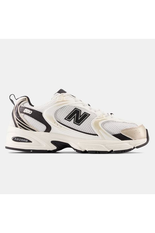 New Balance 530 White Light Gold Metallic Women s Sports Shoes MR530TC Trendyol