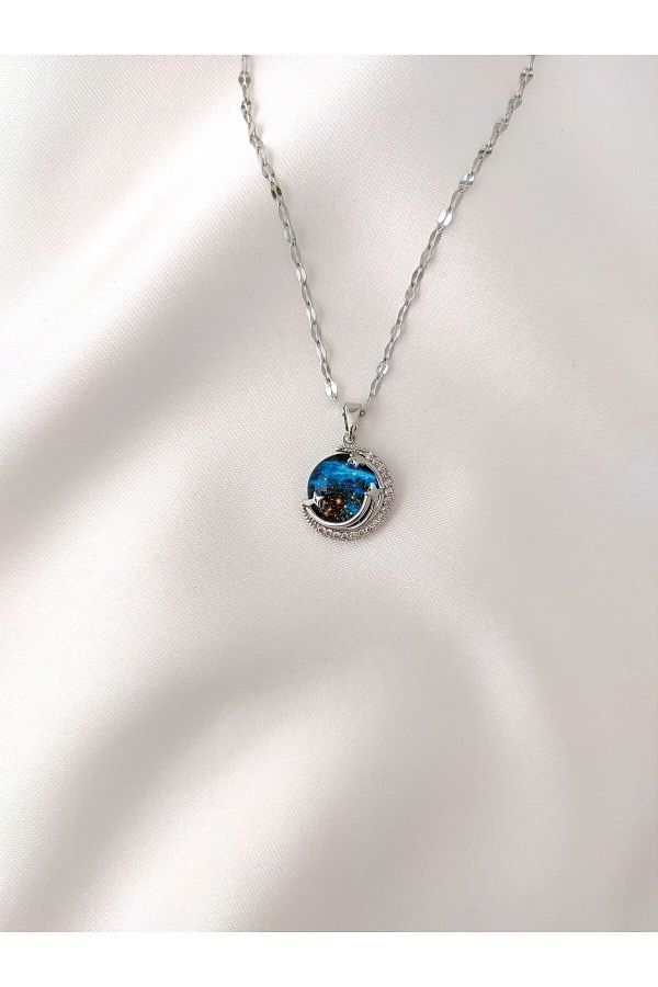 Space stone necklace discount