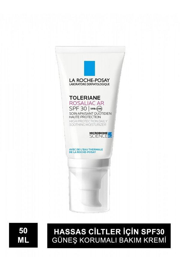 La Roche Posay-Toleriane Rosaliac Ar-SPF 30 - Sensitive and Redness-Prone Moisturizing Face Cream 50ml 1