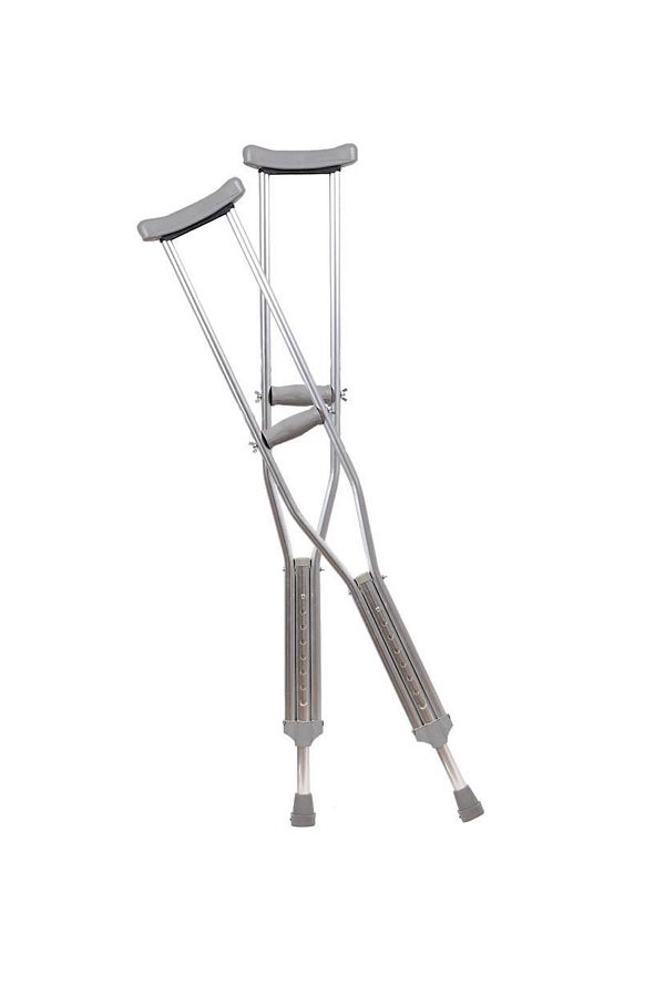 SERALINE-Underarm Crutch Support Height Adjustable Pin Double 1