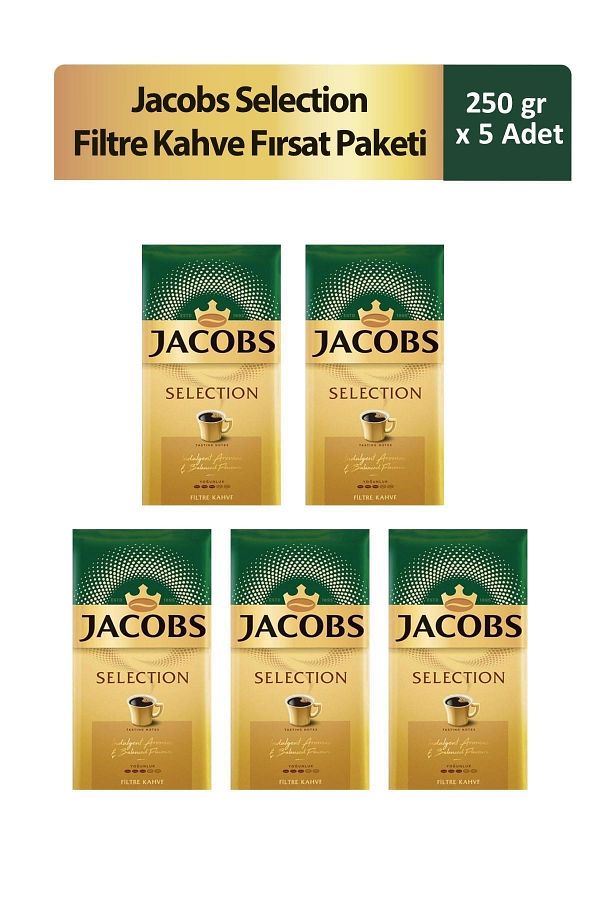 Jacobs-250 gr x 5 Coffee Opportunity Package - Selection Filter 1