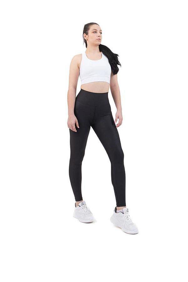 glintfit-Jambiere sport cu model negru cu talie înaltă - Glint.2478 1