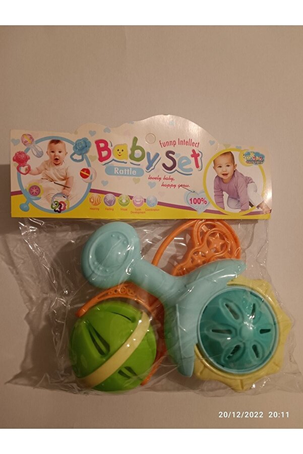 HİLAL PLASTİK Baby Set Bebek Çıngırak Oyuncağı