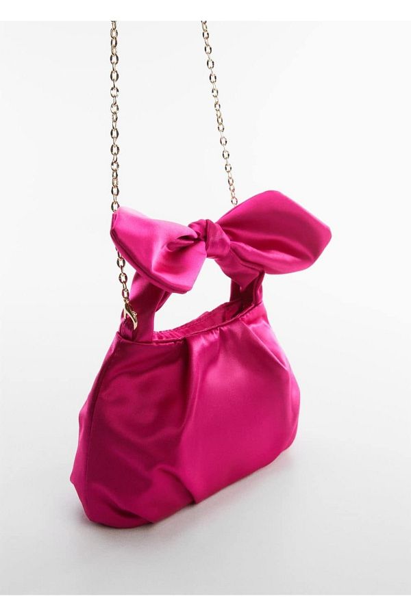 Mango satin bag sales