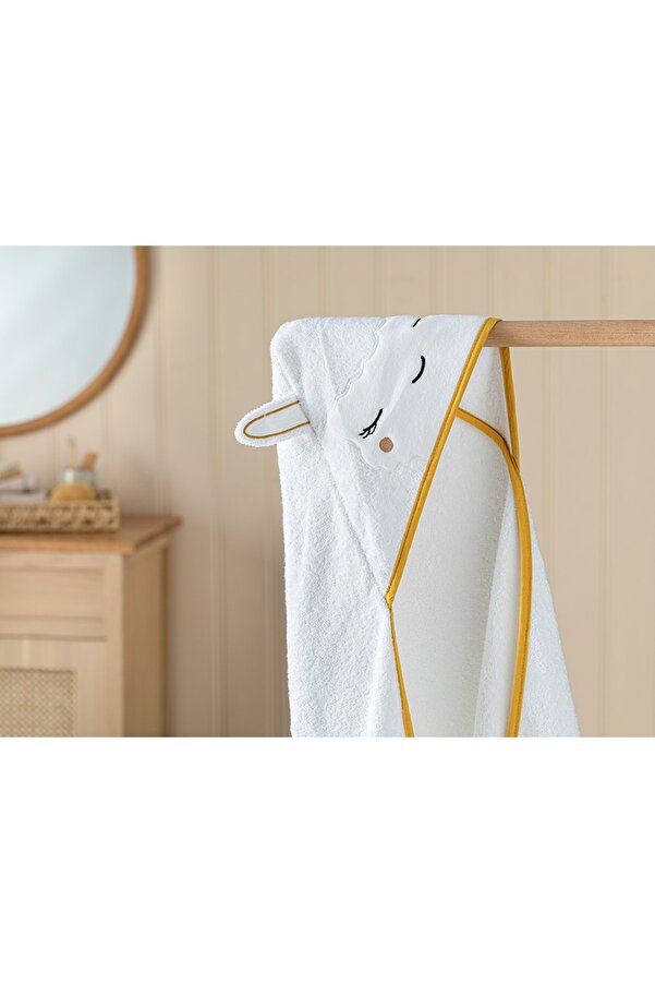 English Home Kuzu Pamuk Bebe Havlu 75x75 Cm Hardal