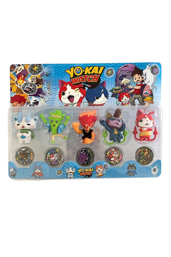 UDATOYS-Yokai Watch Yo kai Toy Character Yo-Kai Taso Figure Set of 5 1