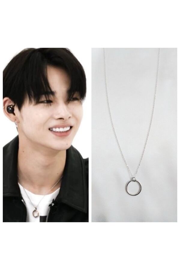 【LOWOOL】Small Pignose Chain Necklace〜ENHYPEN着用★韓国発 REN AKSESUAR KPOP Enhypen Niki Necklace- Trendyol