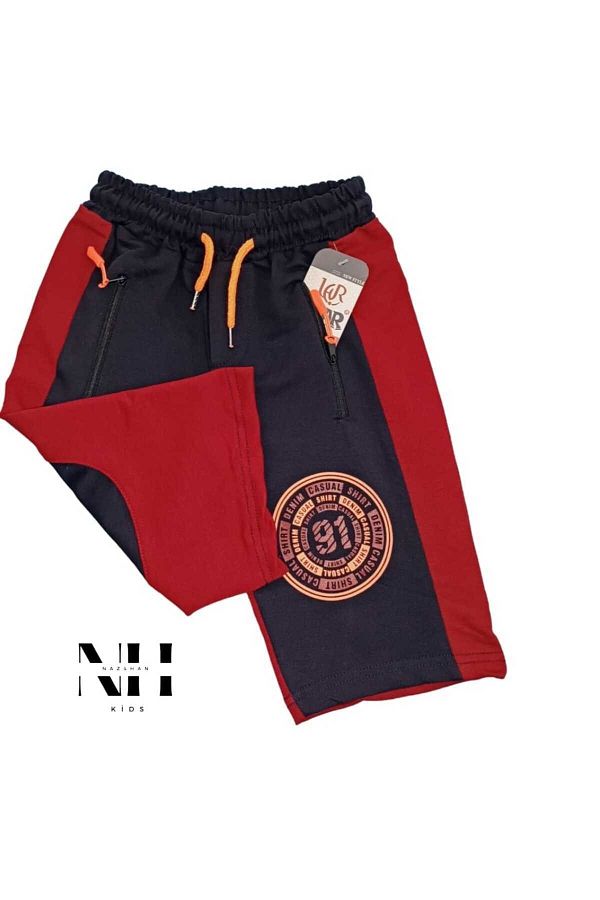 Boys shorts with zipper pocket hot sale