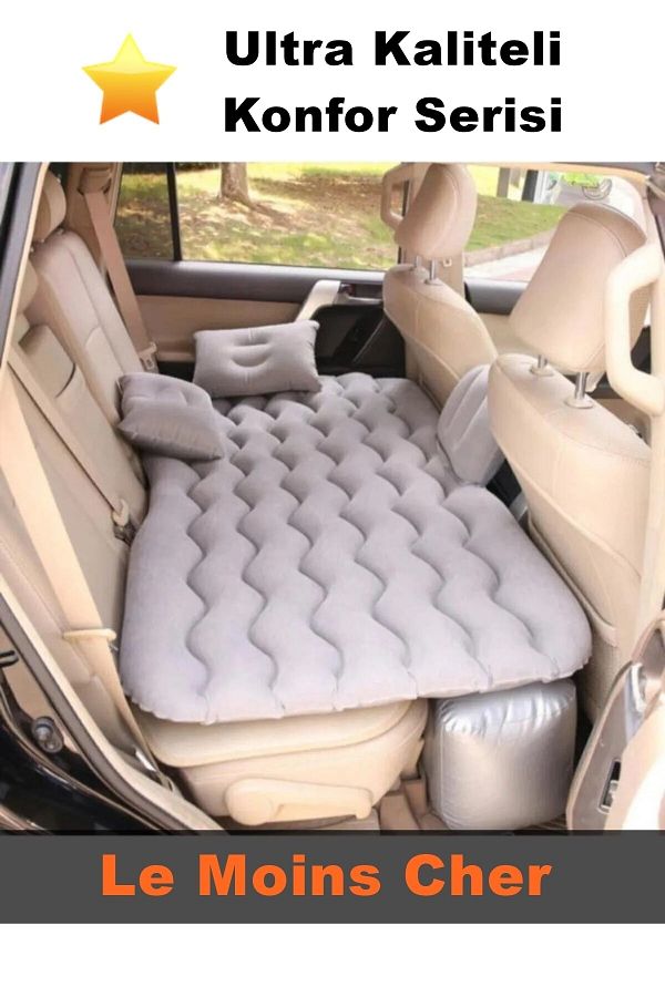 Le Moins Cher Toyota Sienna Inflatable Mattress with Pump Cushion for Car and Camping Trendyol