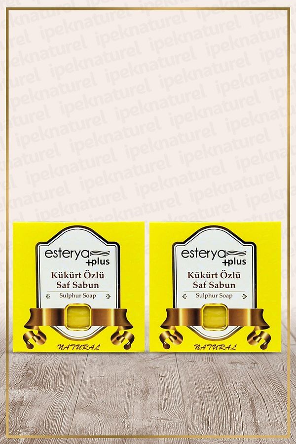 Esterya Plus-Sulfur Essence Soap Set of 2 1