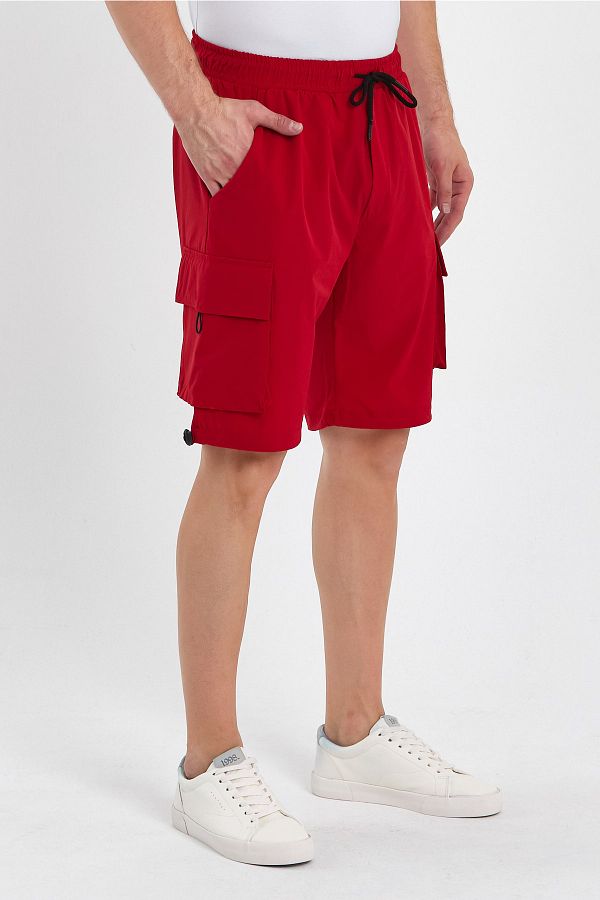 GENIUS STORE Genius Store Men s Sports Shorts Outdoor Sports Lycra Covered Cargo Pocket Shorts Trendyol