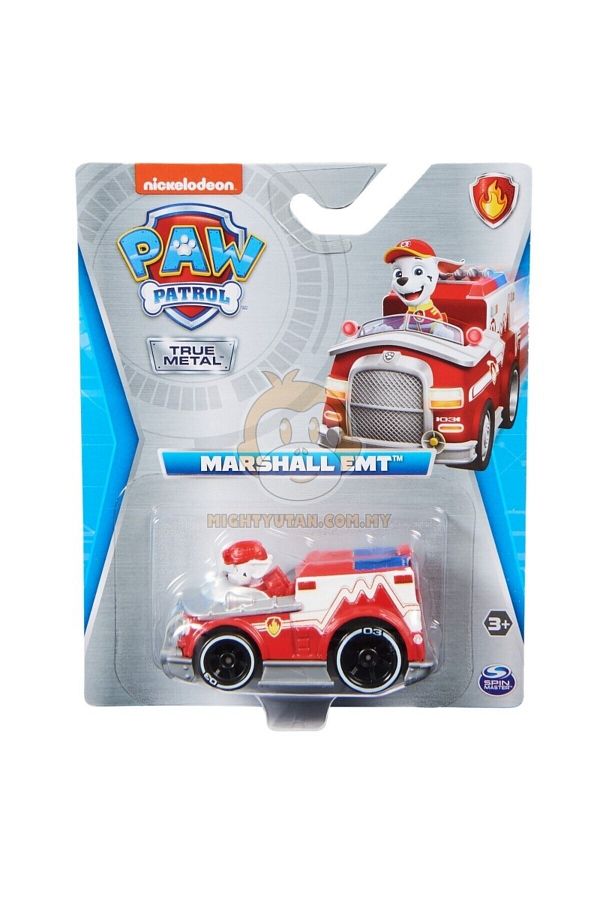 PAW PATROL Mighty Pups Marshall Emt Die Cast Vehicle Trendyol