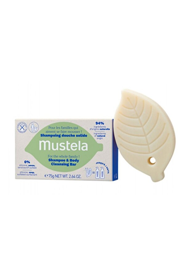 Mustela Shampoo Body Cleansing Bar 75 g
