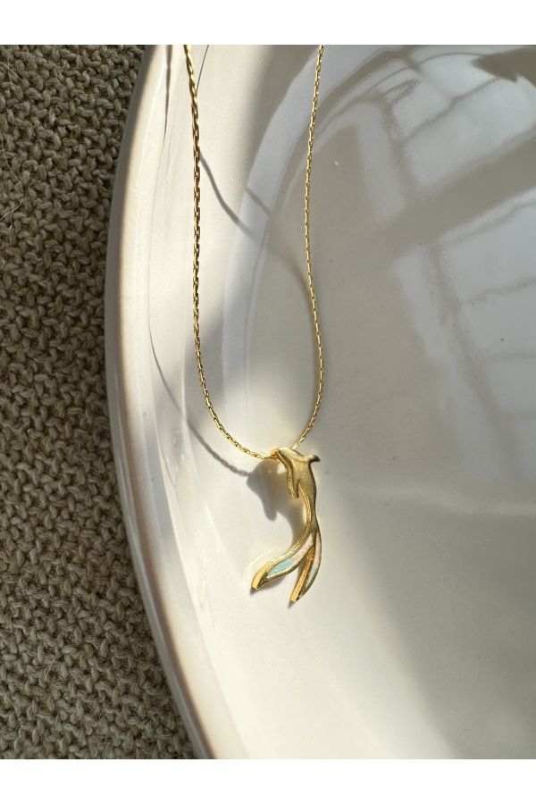 18K Real Gold Koi Fish Necklace 18” – My Real Gold Jewelry LLC