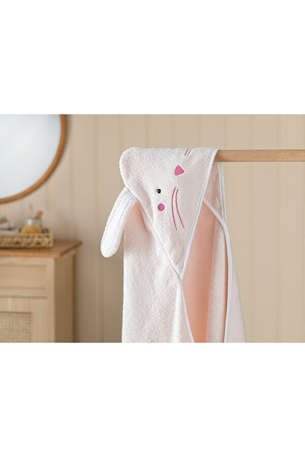 English Home Bunny Pamuk Bebe Havlu 75x75 Cm Pembe