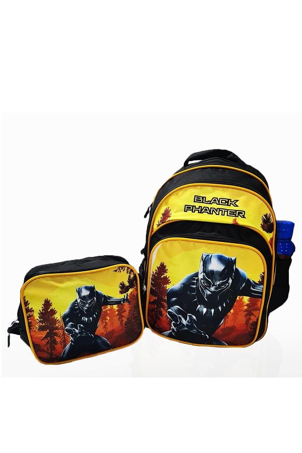 Black panther school bag sale