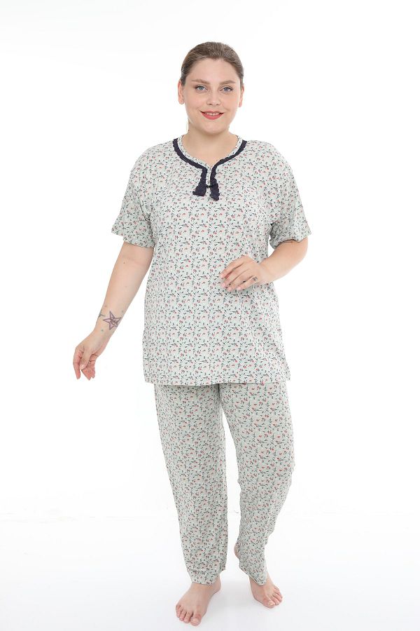 FAMES PİJAMA-Polyviscon supreme pajama set 1