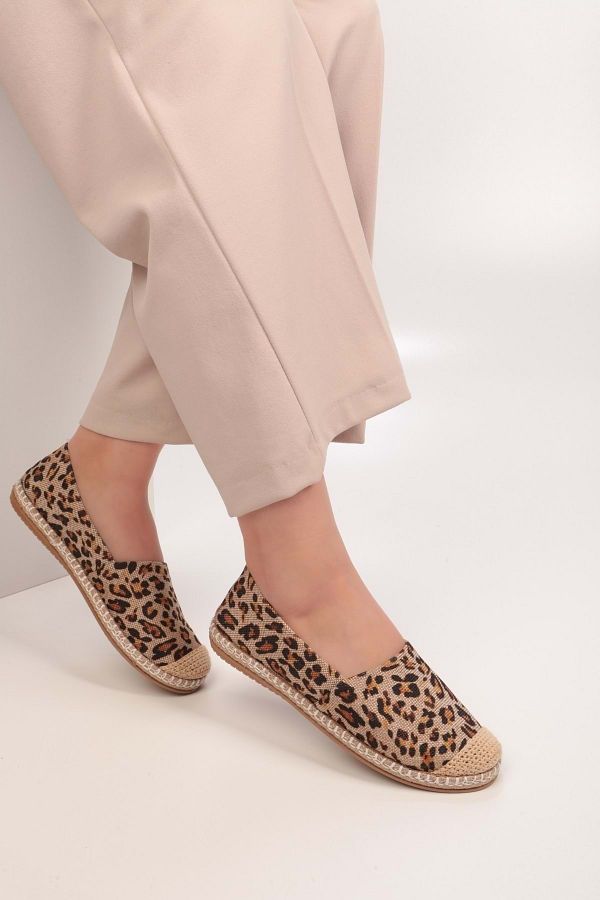 Espadrilles leopardenmuster clearance