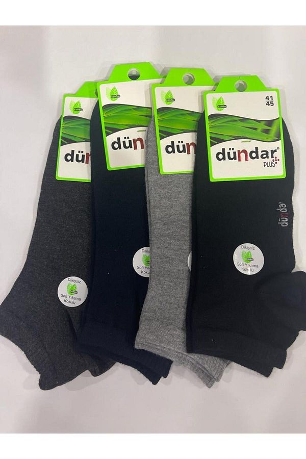 Dündar-Men's 4 Pack Seamless Scented Booties Socks 1