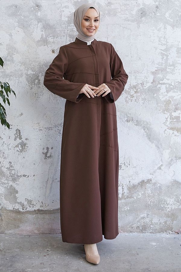 InStyle-Vzor potrubí ze slonoviny Abaya - Hnědá 1
