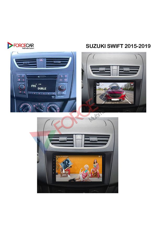 FORCECAR-SUZUKİ SWIFT 2015-2019 ANDROID MULTIMEDIA 2.32 WIRELESS CARPLAY 1