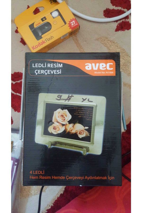 OEM-إطار صورة 10X15 بإضاءة LED، إطار صورة BENSU PENDIK ELECTRONIC 1