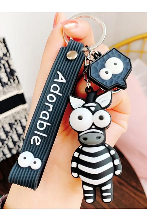 Zebra keychain hot sale