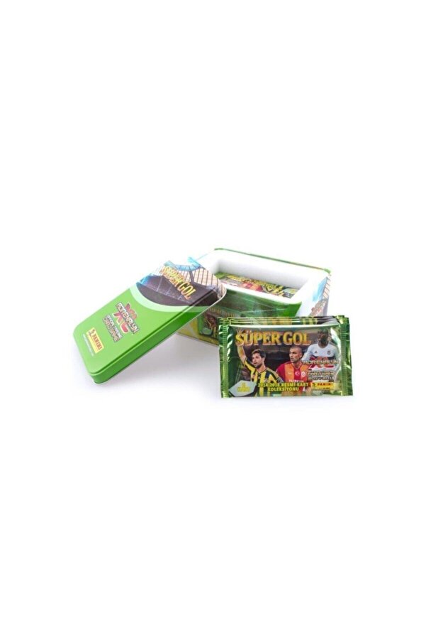 King Toys Panini Süper Gol Kartları Metal Kutulu 01-008