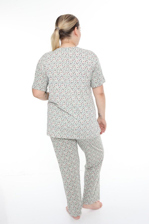 FAMES P JAMA Polyviscon supreme pajama set Trendyol