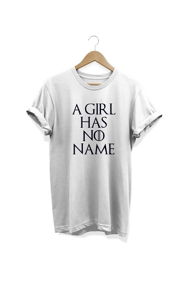 remonz-Game Of Thrones A Girl Has No Name Arya Stark Printed T-shirt 1